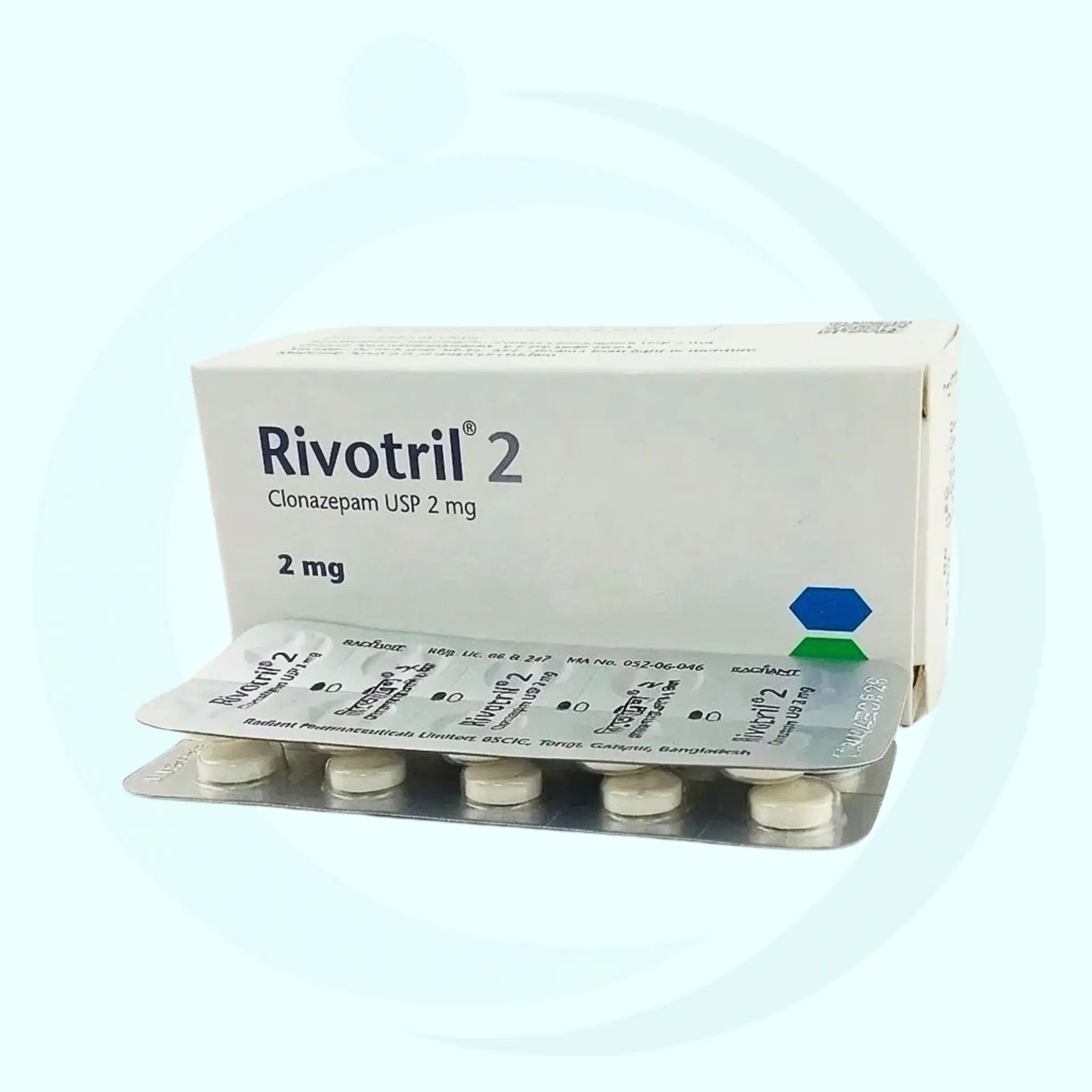 Clonazepam 2mg Rivotril Clonazepam 2mg Rivotril