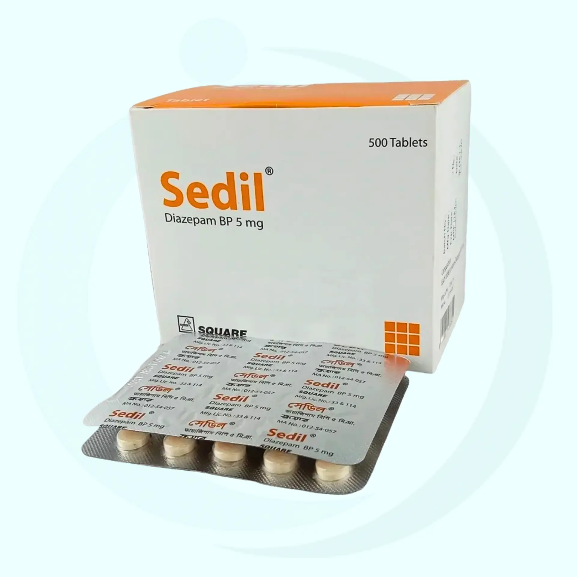 Sedil Diazepam 5mg