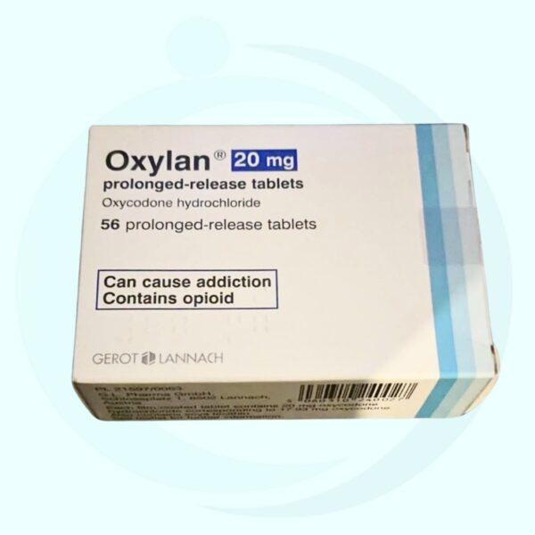 Oxycodone 20mg (Oxylan Prolonged-Release)