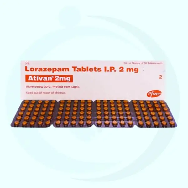 Ativan Lorazepam 2mg (Pfizer)